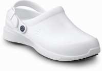 Joybees, JOYWBCLGW Unisex, White, Soft Toe, Slip Resistant, Work Clog