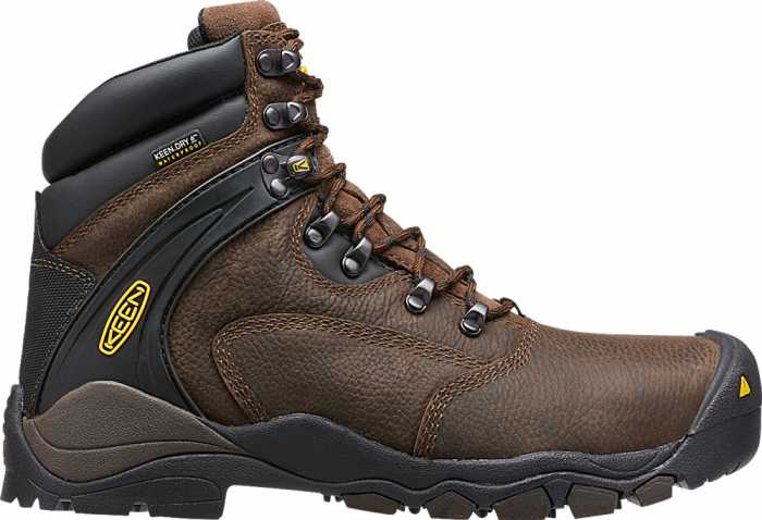 view #1 of: KEEN Utility KN1015401 Louisville Cascade Brown, Steel Toe, EH, Waterproof, Men's Hiker