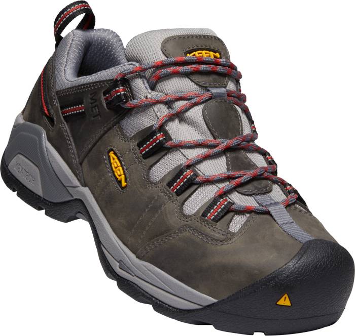 alternate view #2 of: KEEN Utility KN1021315 Detroit XT, Men's, Grey/Bossa Nova, Steel Toe, EH, Mt, Low Hiker, Work Shoe