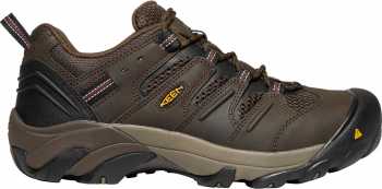 KEEN Utility KN1023205 Lansing, Men's, Brown/Brick, Steel Toe, EH, Low Hiker