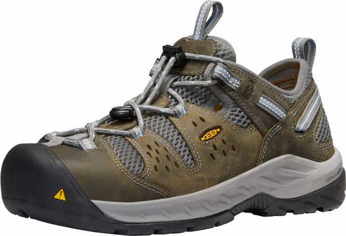 alternate view #3 of: KEEN Utility KN1023220 Atlanta Cool II, Women's, Gargoyle/Blue Fog, Steel Toe, SD Hiker