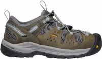 KEEN Utility KN1023220 Atlanta Cool II, Women's, Gargoyle/Blue Fog, Steel Toe, SD Hiker