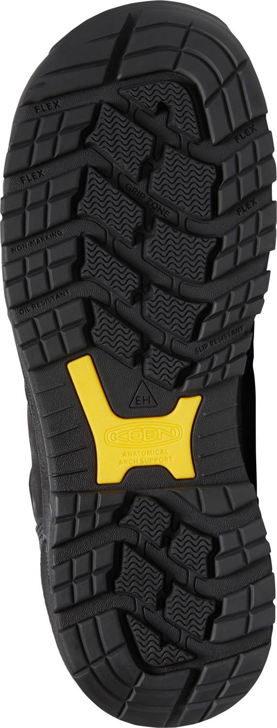 alternate view #4 of: KEEN Utility KN1026486 Independence, Men's, Black, Comp Toe, EH, WP, 6 Inch, Work Boot