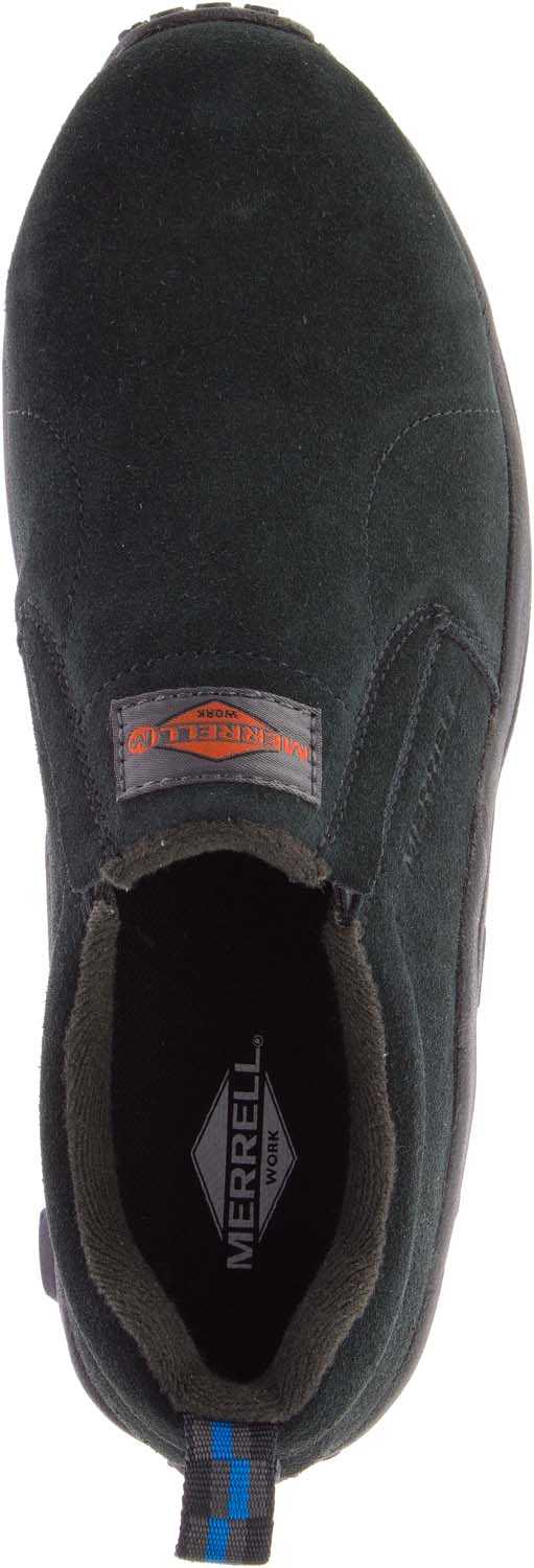 alternate view #4 of: Merrell MLJ62382 Jungle Moc, Women's, Black, Alloy Toe, EH, Casual Slip On