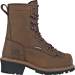 alternate view #2 of: Hoss Boots MT28028 Mareen, Women's, Brown, Comp Toe, EH, PR, WP, 8 Inch, Logger Work Boot