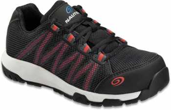 Nautilus N1347 Accelerator, Women's, Black/Pink, Carbon Fiber Toe, SD, Low Athletic