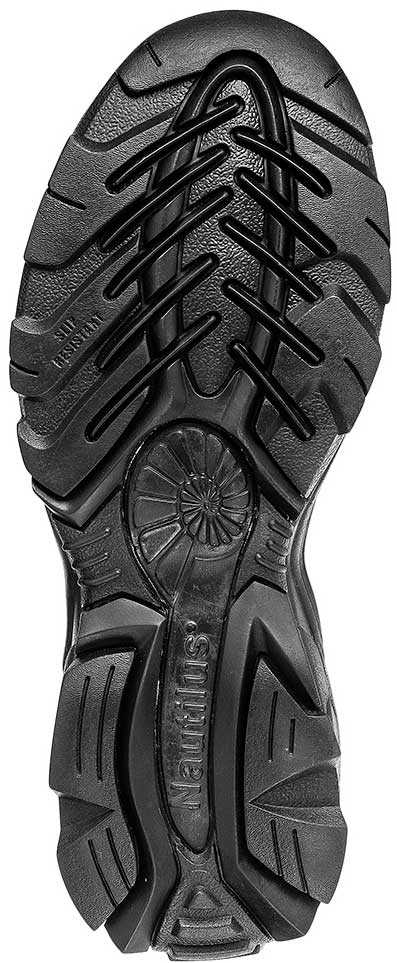 alternate view #2 of: Nautilus N1631 Women's, Black, Steel Toe, SD, Twin Gore Slip On