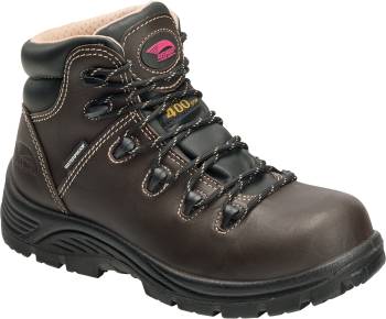 Nautilus/Avenger N7130 Framer, Women's, Brown, Comp Toe, EH, PR, WP/Insulated Hiker