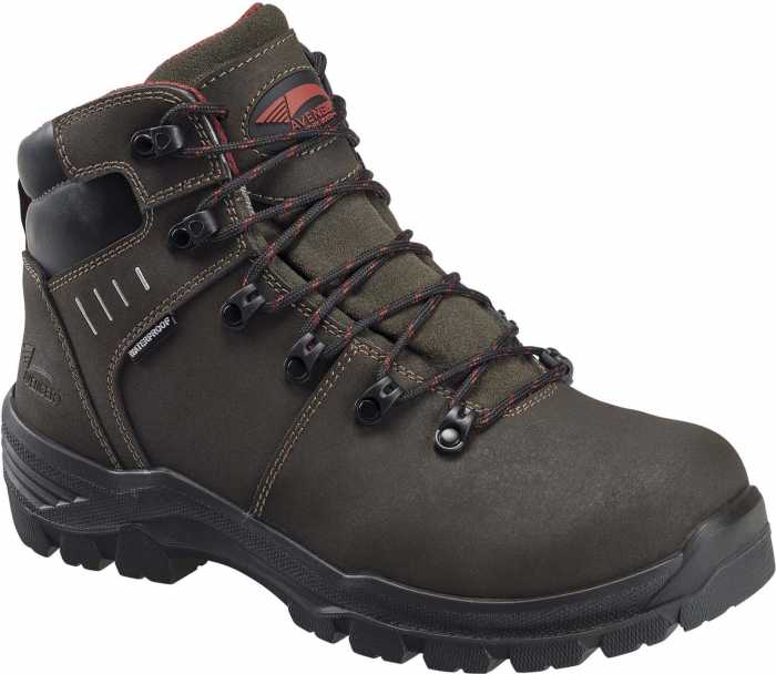 view #1 of: Nautilus/Avenger N7402 Foundation, Men's, Brown, Comp Toe, EH, Mt, PR, WP Hiker