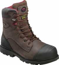 Avenger N7573 Men's, Brown, Nano Toe, EH, PR, WP/Insulated, 8 Inch