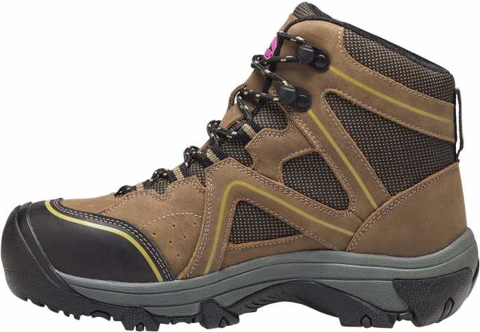 alternate view #3 of: Nautilus/Avenger N7751 Crosscut, Women's, Brown, Steel Toe, EH, PR, WP, 6 Inch Boot