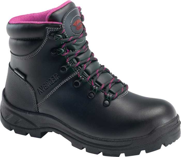 view #1 of: Avenger N8124 Builder, Women's, Black, Steel Toe, EH, WP Hiker