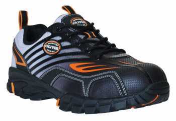 Oliver OL25000W Men's Black/Orange, Comp Toe, EH, Low Athletic, Wide Width