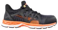 Puma PU633875 Rush 2.0, Men's, Black/Orange, Comp Toe, SD, Slip Resistant, Low Athletic, Work Shoe