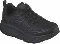 SKECHERS Work Arch Fit SK108016BLK Max Cushioning Elite, Women's, Black, Soft Toe, Slip Resistant Athletic