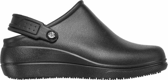 alternate view #2 of: SKECHERS Work SK108051BBK Amreli, Women's, Black, Soft Toe, Slip Resistant Clog