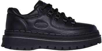 SKECHERS Work Jammers SR Zesi SK108210BLK, Women's, Black, Soft Toe, EH, Slip Resistant, Low Athletic, Work Shoe