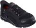 view #1 of: SKECHERS Work Uno SR Alaini Hands Free Slip-Ins SK108217BLK, Women's, Black, Comp Toe, SD, Slip Resistant, Low Athletic, Work Shoe