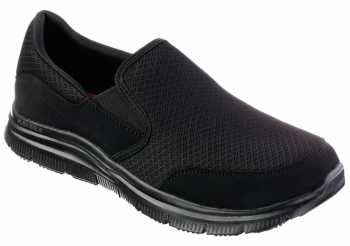 Men's Black Flex Advantage Mcallen Soft Toe Slip-On Oxford