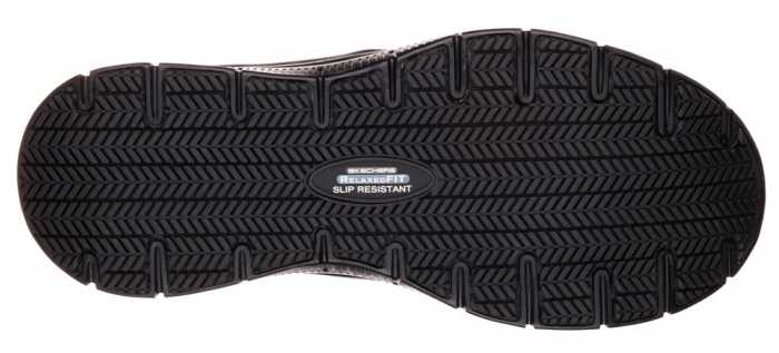 alternate view #5 of: Men's Black Flex Advantage Mcallen Soft Toe Slip-On Oxford