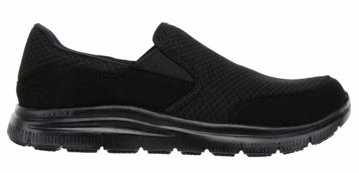 alternate view #2 of: Men's Black Flex Advantage Mcallen Soft Toe Slip-On Oxford