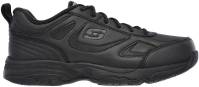 Skechers Work SK77200BLK Bricelyn, Women's, Black, Soft Toe, EH, Slip Resistant, Low Athletic, Work Shoe