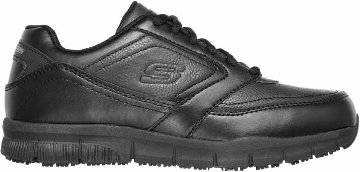 alternate view #2 of: SKECHERS Work SK77235BLK Nampa-Wyola, Women's, Black, Soft Toe, EH, Slip Resistant Athletic