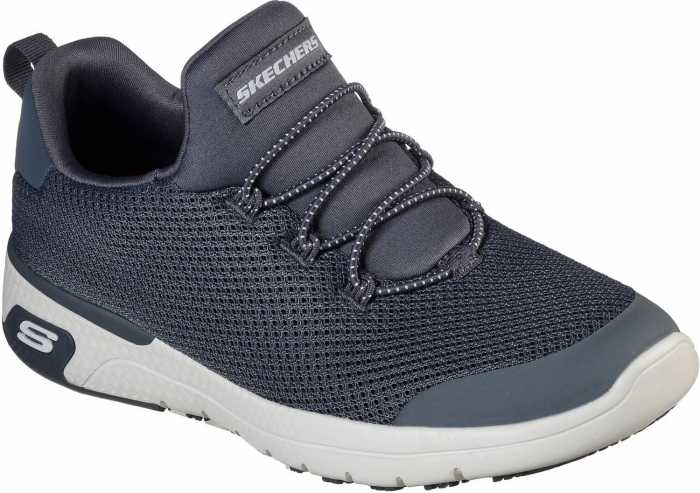 view #1 of: SKECHERS Work SK77281CHAR Marsing-Waiola, Women's, Charcoal, Soft Toe Casual