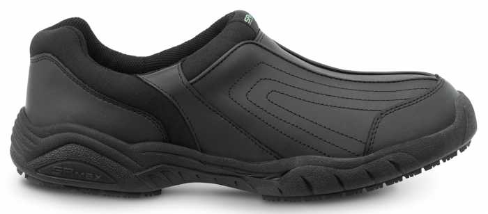 alternate view #2 of: SR Max SRM1400 Charlotte, Men's, Black, Athletic Slip On Style, MaxTRAX Slip Resistant, Soft Toe Work Shoe