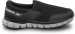 view #1 of: Reebok Work SRB031 Sublite Women's, Black/Grey, Slip On Athletic Style, MaxTRAX Slip Resistant, Soft Toe Work Shoe