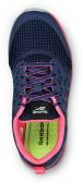 alternate view #4 of: Reebok Work SRB032 Sublite Cushion Work, Women's, Navy/Pink, Athletic Style, MaxTRAX Slip Resistant, Soft Toe Work Shoe