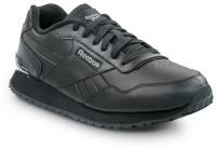 Reebok Work SRB1953 Harman, Men's, Black, Retro Jogger Style, EH, MaxTRAX Slip Resistant, Soft Toe Work Shoe