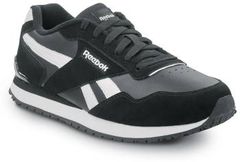 Men's Black/White Harman Work MaxTRAX® Soft Toe Athletic