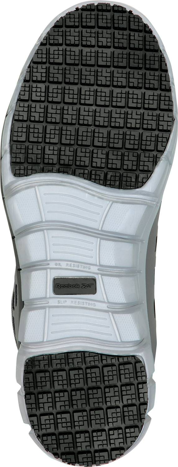 alternate view #5 of: Unisex Sky Blue/Dark Grey Sublite Cushion Work MaxTRAX® Soft Toe Athletic