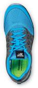 alternate view #4 of: Unisex Sky Blue/Dark Grey Sublite Cushion Work MaxTRAX® Soft Toe Athletic