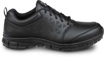 Men's Black Sublite Cushion Work MaxTRAX® Soft Toe Athletic