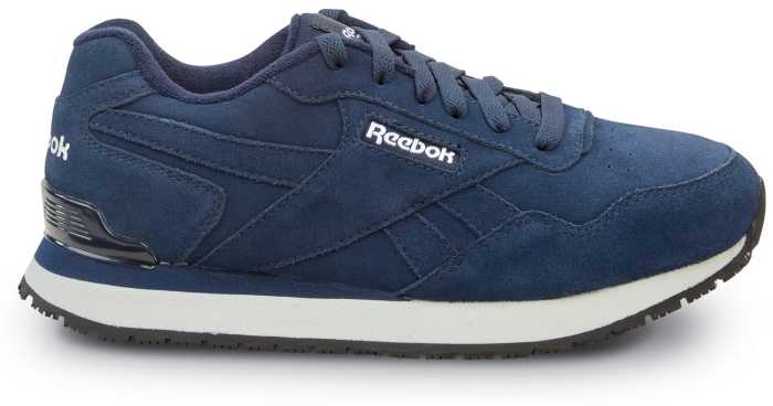 alternate view #2 of: Reebok Work SRB951 Harman, Women's, Navy, Retro Jogger Style, EH, MaxTRAX Slip Resistant, Soft Toe Work Shoe