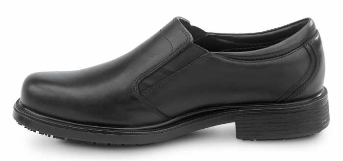 alternate view #3 of: Rockport Works SRK6595 Men's, Ontario, Black, Twin Gore Dress Style, MaxTRAX Slip Resistant, Soft Toe Work Shoe