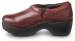 alternate view #3 of: Women's Burgundy Geneva MaxTRAX® Soft Toe Clog