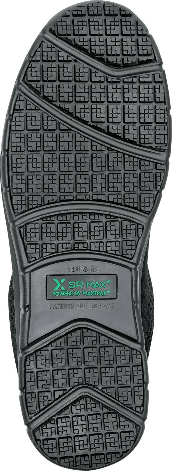 alternate view #5 of: Women's Black Anniston MaxTRAX® Soft Toe Slip-On Athletic