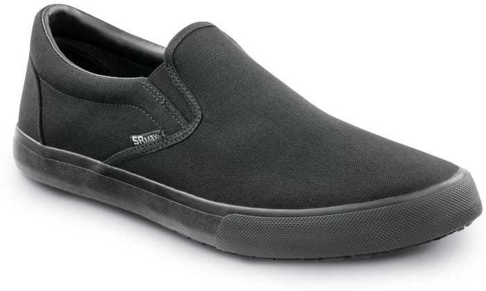 view #1 of: SR Max SRM163 Southport, Women's, Black, Skate Style, MaxTRAX Slip Resistant, Soft Toe Work Shoe