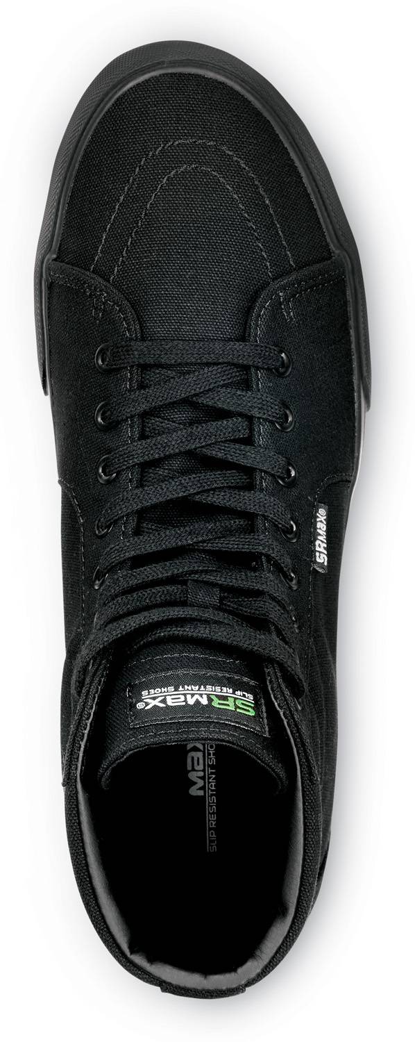 alternate view #4 of: SR Max SRM165 L.A., Women's, Black, High Top Athletic Style, MaxTRAX Slip Resistant, Soft Toe Work Shoe