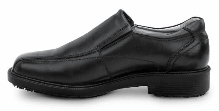 alternate view #3 of: Men's Black Brooklyn MaxTRAX® Soft Toe Slip-On Dress Shoe