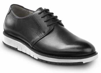 Men's Black/White Beaufort MaxTRAX® Soft Toe Dress Shoe