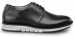 alternate view #2 of: SR Max SRM3310 Beaufort, Men's, Black/White, Dress Style, MaxTRAX Slip Resistant, Soft Toe Work Shoe