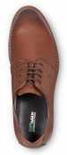 alternate view #4 of: SR Max SRM3350 Beaufort, Men's, Brown/White, Dress Style, MaxTRAX Slip Resistant, Soft Toe Work Shoe