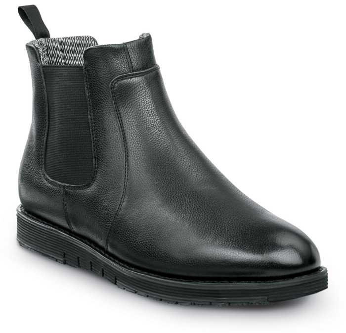 view #1 of: SR Max SRM3380 Boston, Men's, Black, Romeo Pull-On Style, MaxTRAX Slip Resistant, Soft Toe Work Boot