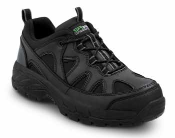 SR Max SRM4400 Walden, Unisex, Black, Athletic Style, Steel Toe, EH, MaxTRAX Slip Resistant, Work Shoe