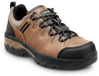 SR Max SRM4660 Winston, Men's, Brown, Low Hiker Style, Comp Toe, EH, MaxTRAX Slip Resistant, Work Shoe