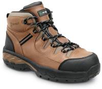 SR Max SRM4760 Winston, Men's, Brown, Hiker Style, Comp Toe, EH, MaxTRAX Slip Resistant, Work Shoe